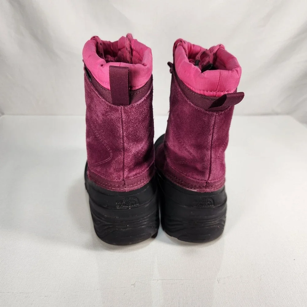 The North Face Waterproof Snow‎ Boots Thermafelt Liners Pink Size 3 Youth Boots